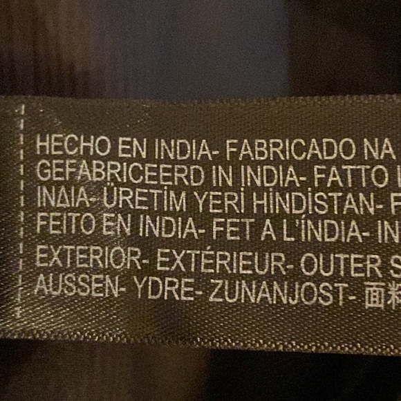 NWT. Massimo Dutti Leather Black Mini Skirt. Size L. - Picture 12 of 12